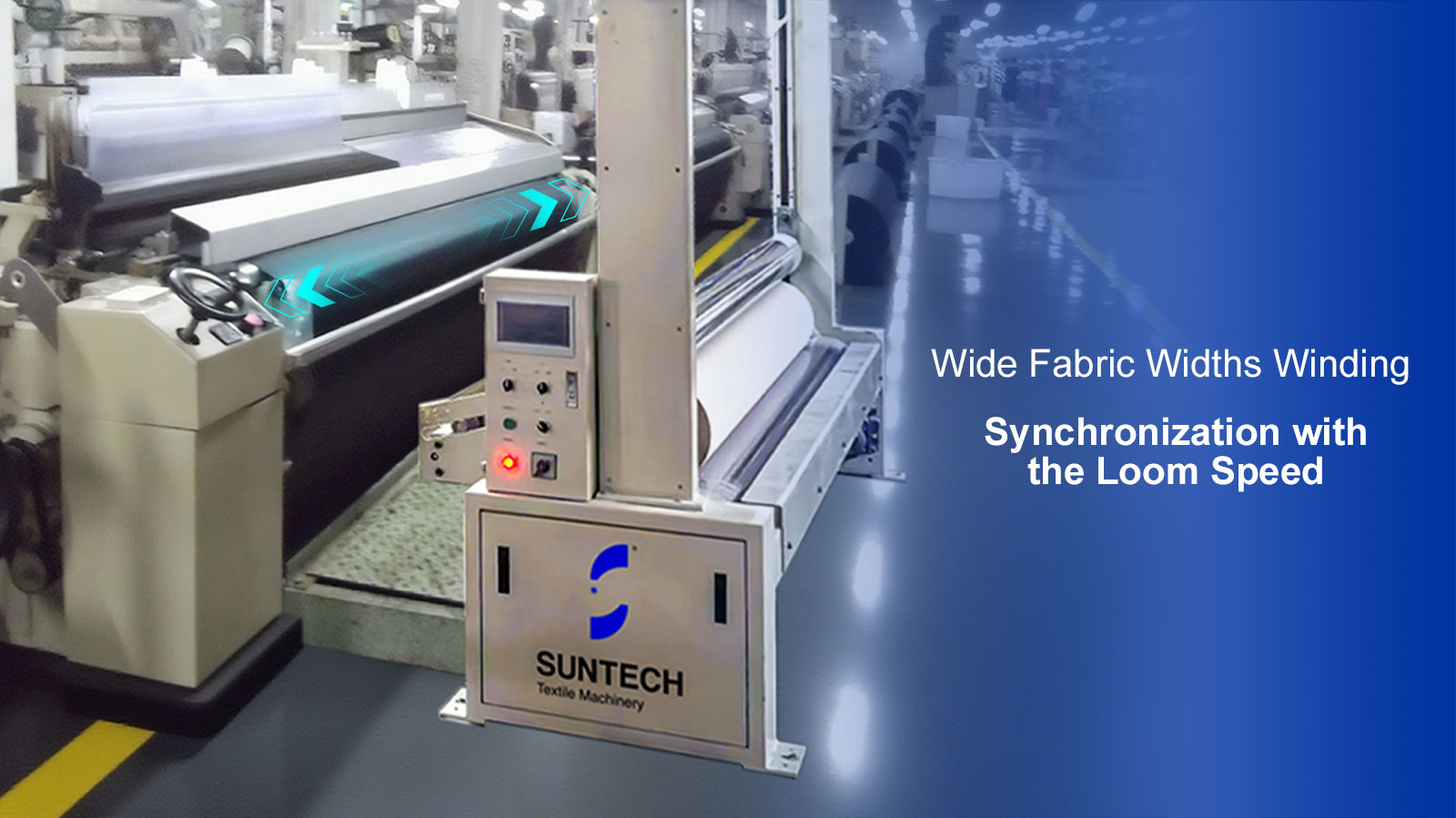 loom batch winder can wide Fabric Widths Winding