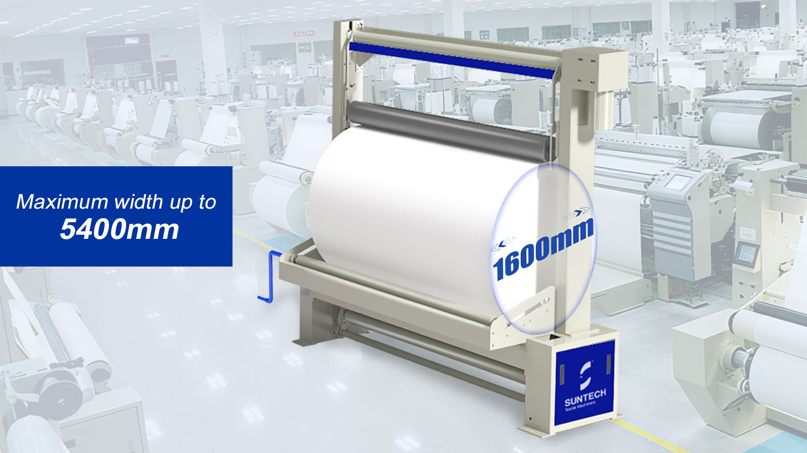 loom batch winder Optimize Space in Weaving Unit