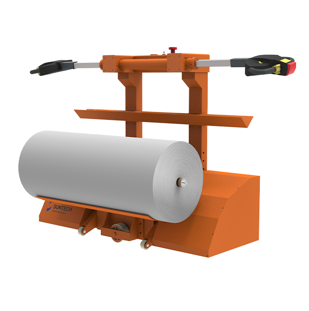 Electric Cloth Roll Doffing Trolley