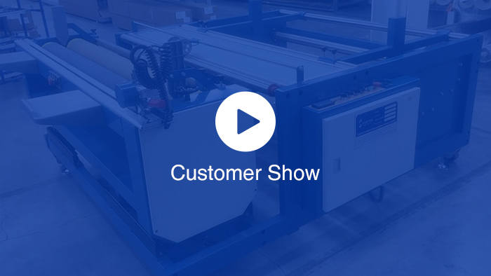 Table Type Fabric Measuring & Inspection Customer Show video