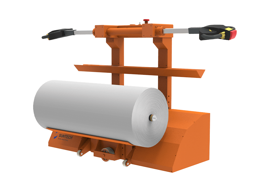 Electric Cloth Roll Doffing Trolley