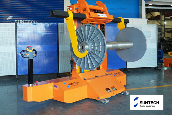 How to Safely Handle Heavy Warping Beams? A Guide to Electric Trucks