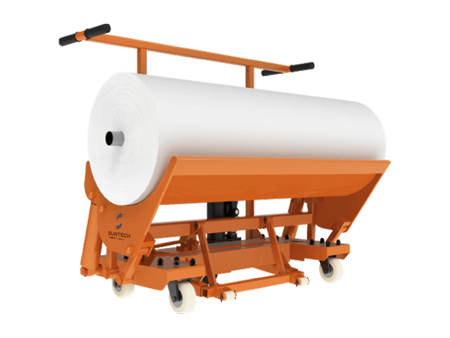 Cloth Roll Doffing Trolley