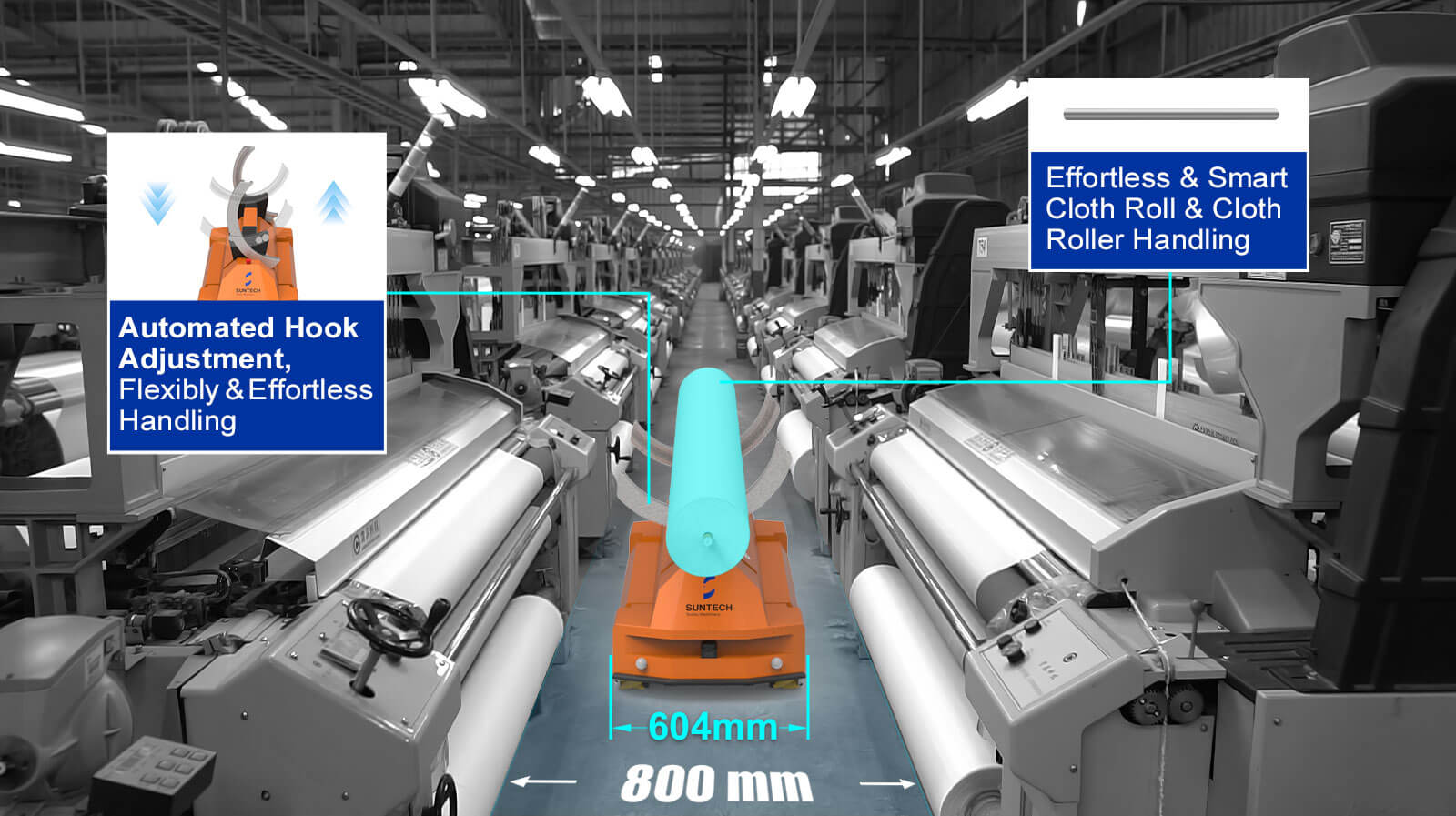 Automated Guided Vehicles Ultra-Compact Model
