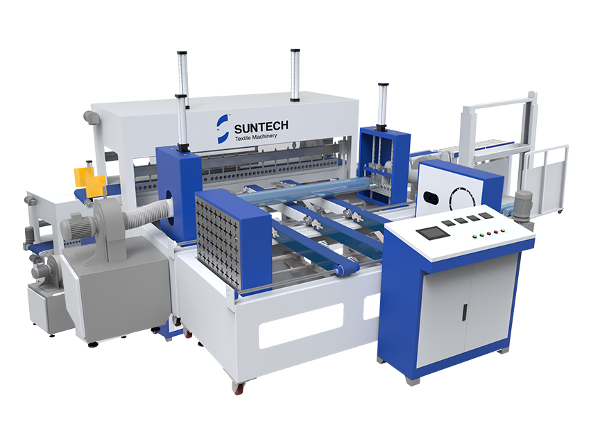 Automated Fabric Roll Packing Solution (Compact Model)