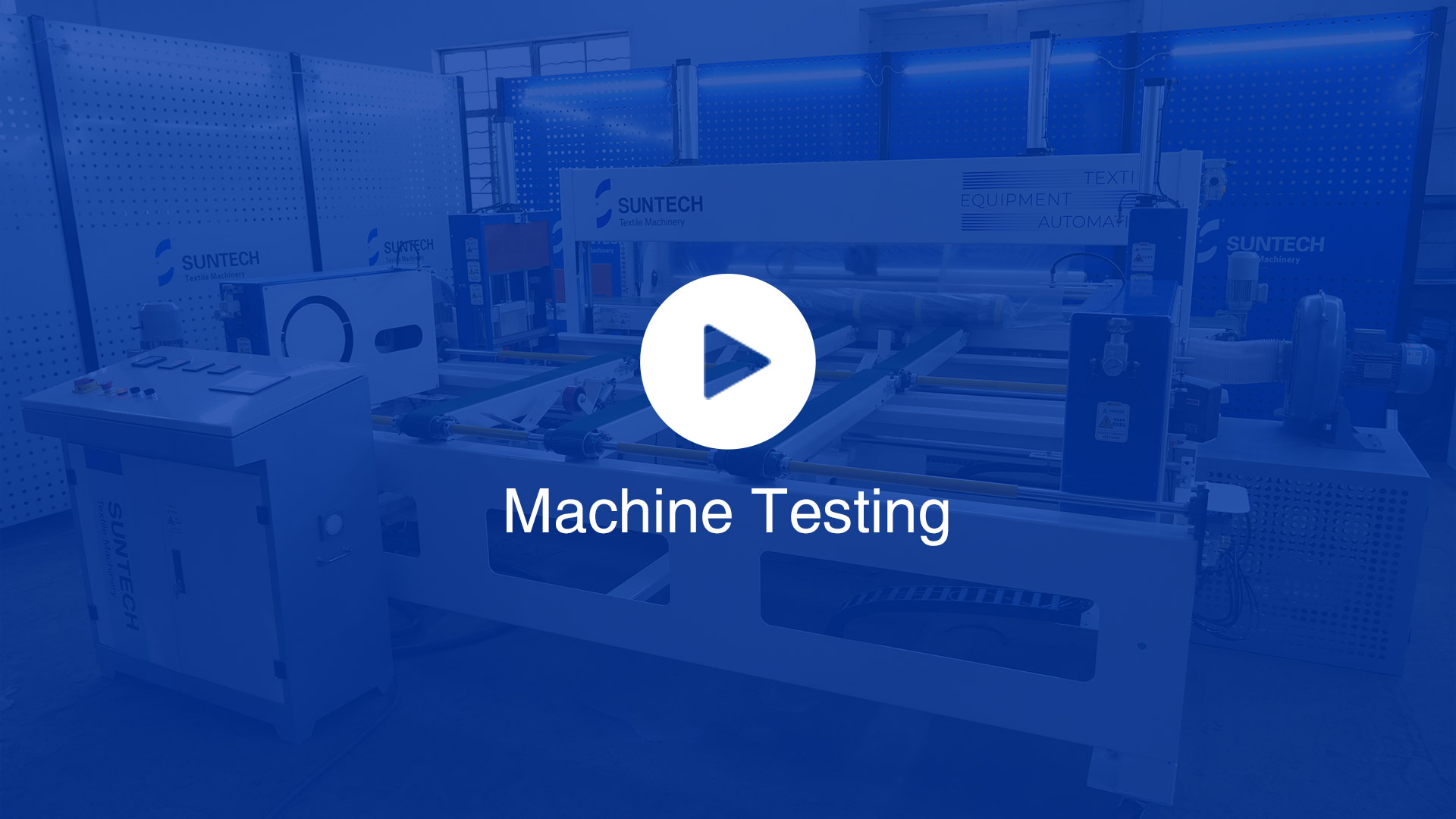 Automated Fabric Roll Packing Solution (Compact Model) machine testing video