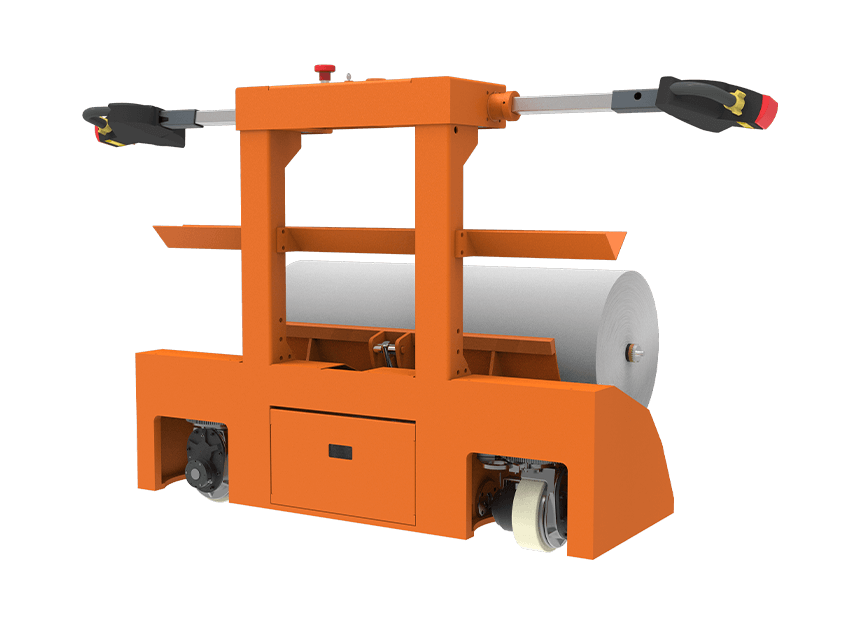 Electric Cloth Roll Doffing Trolley