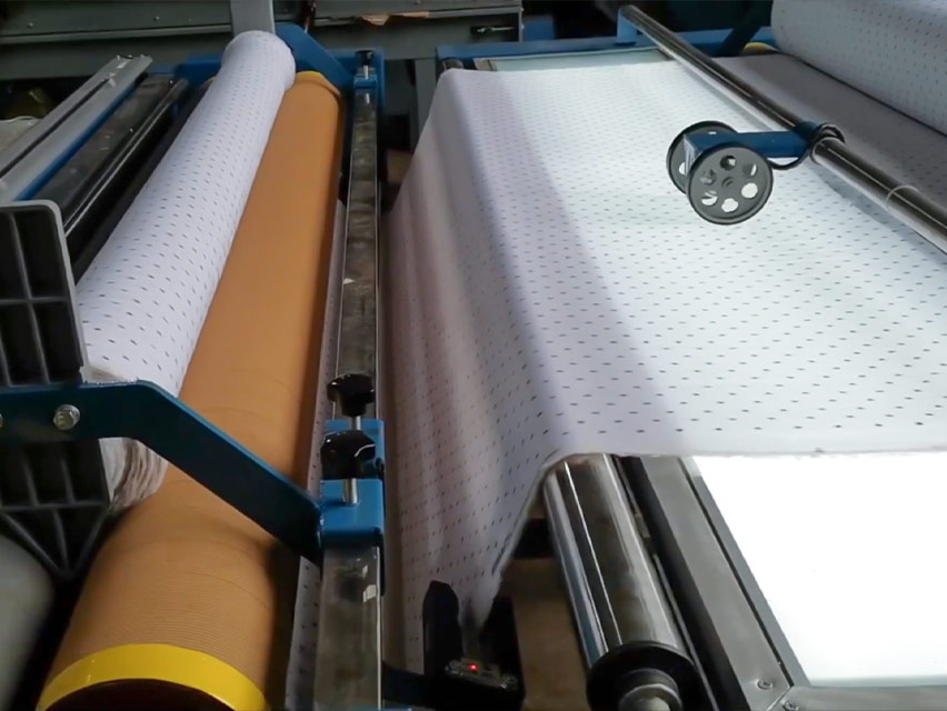 Fabric Measuring and Rolling Machine