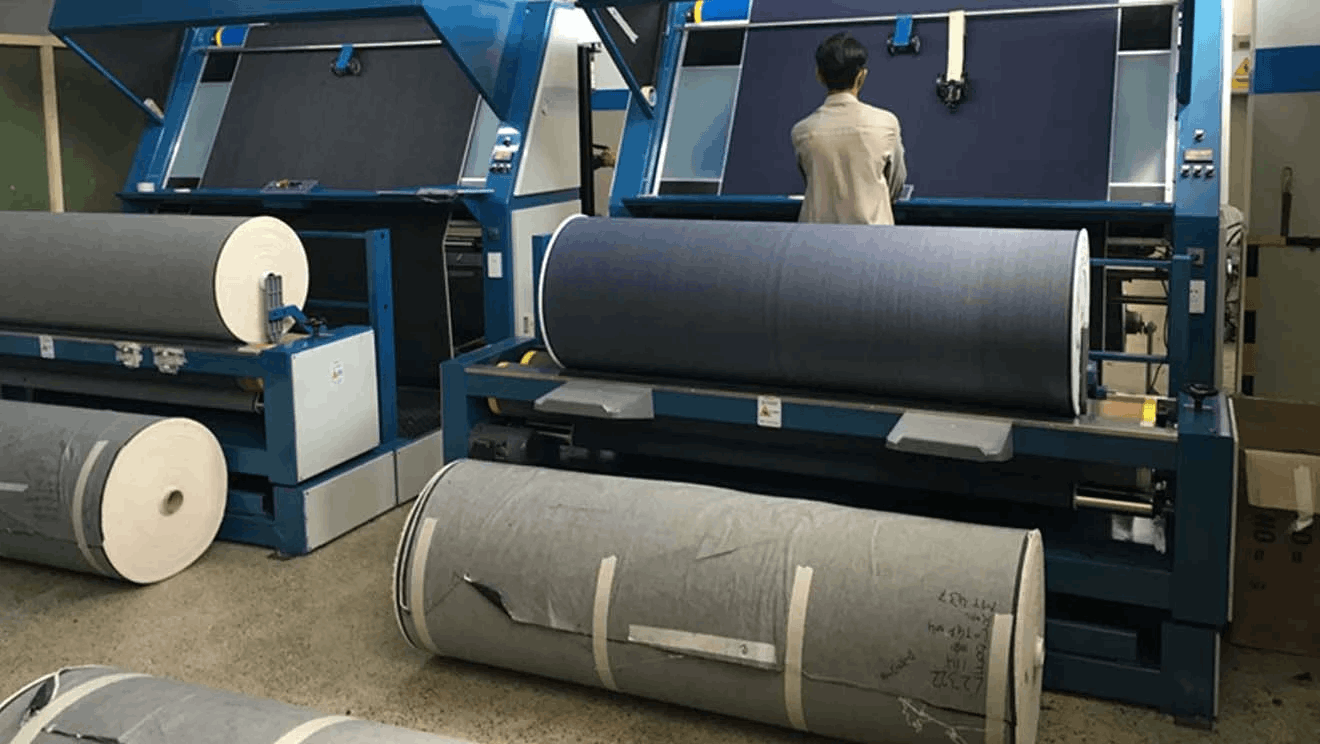 Fabric Inspection and Packing Line in the Textile Industry