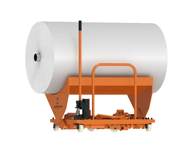 Cloth Roll Doffing Trolley(Heavy Load)