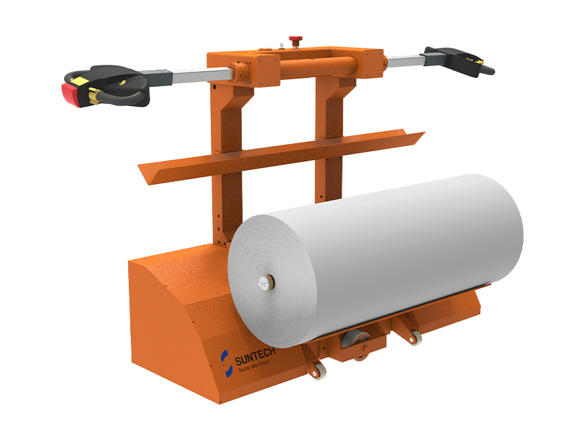 Electric Cloth Roll Doffing Trolley