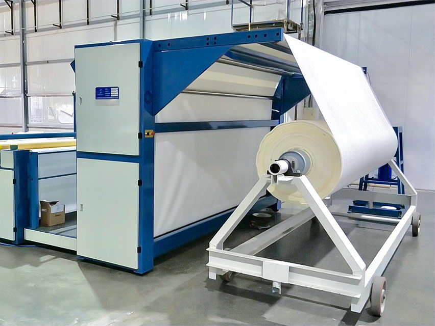 Fabric Batching Machine (With Direct Center Driven System)