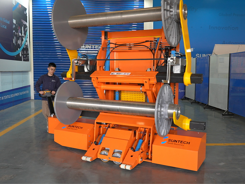 Electric Warp Beam High Lift Truck (With Harness Mounting Device)