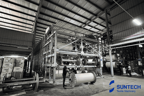 Warp Beam Storage Optimization: How to Choose the Right Solution for your Weaving Mill?