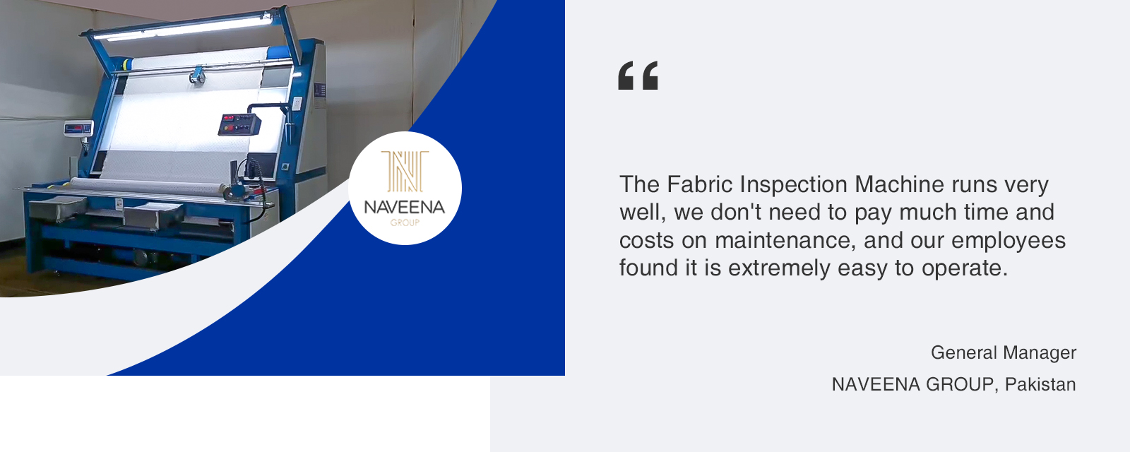 woven fabric inspection machine customer feedback