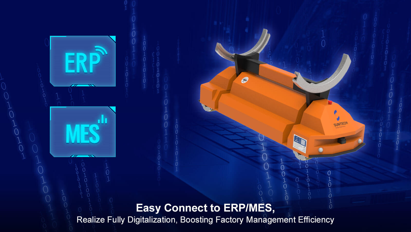 Automated Guided Vehicles Smart Connection with Softwares