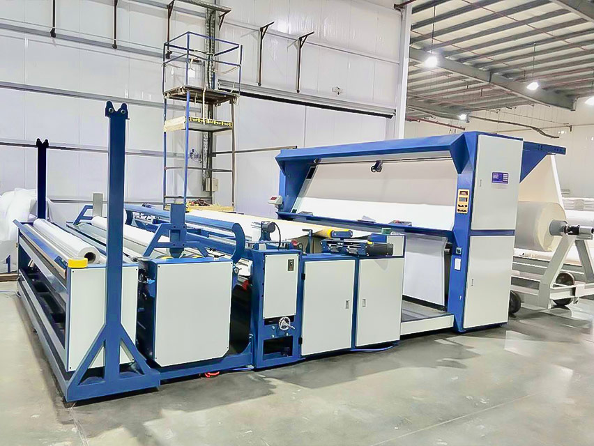 Fabric Batching Machine (With Direct Center Driven System)