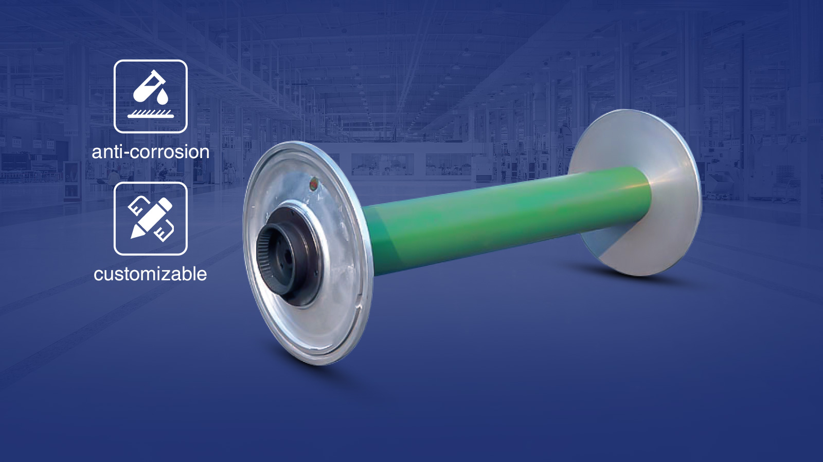 Warp Beam Corrosion Protection,Customizable for Any Leading Warper Brand 
