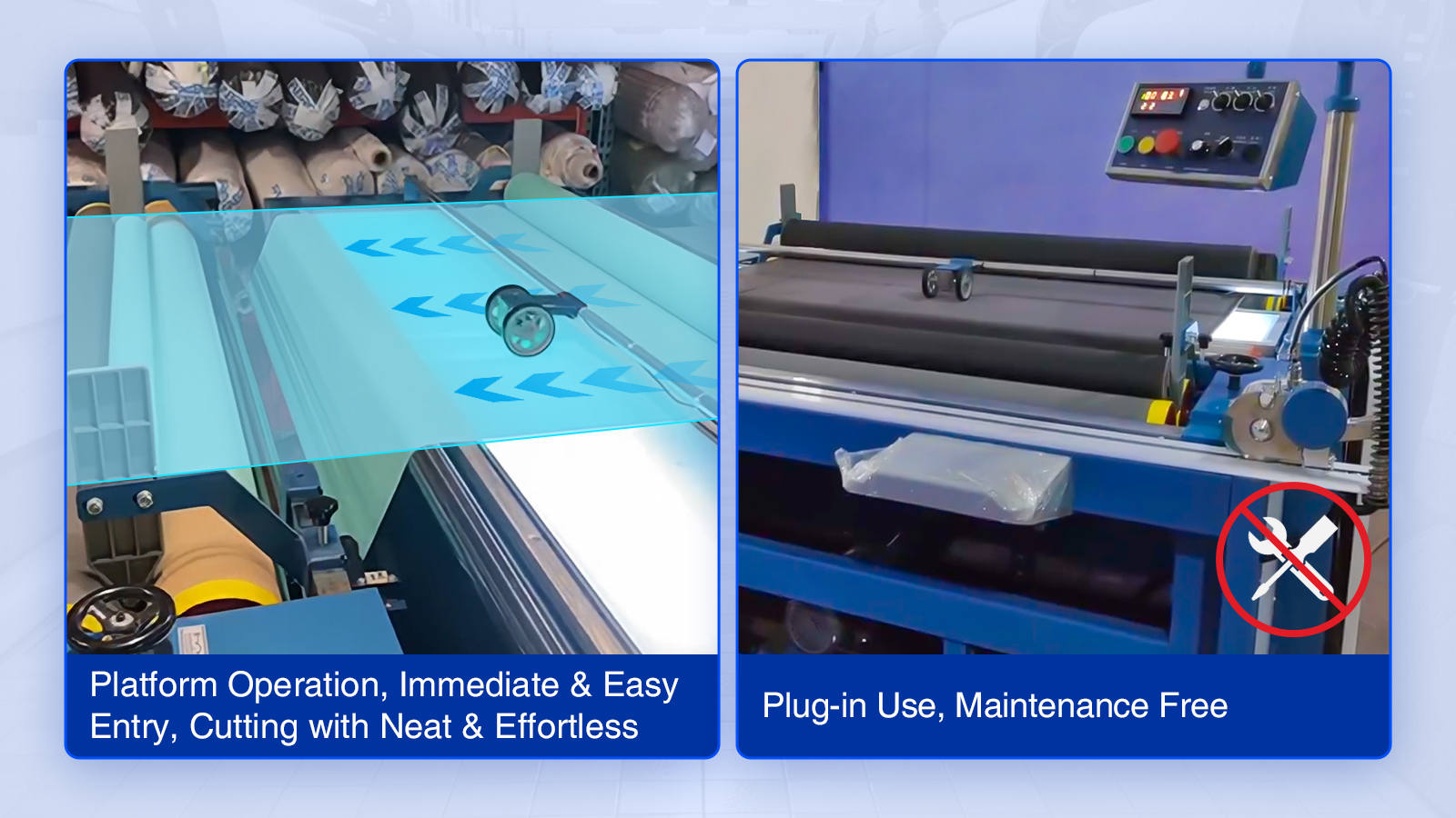 Table Type Fabric Measuring & Inspection Machine Easy to Operate, No Installation, Maintenance Free