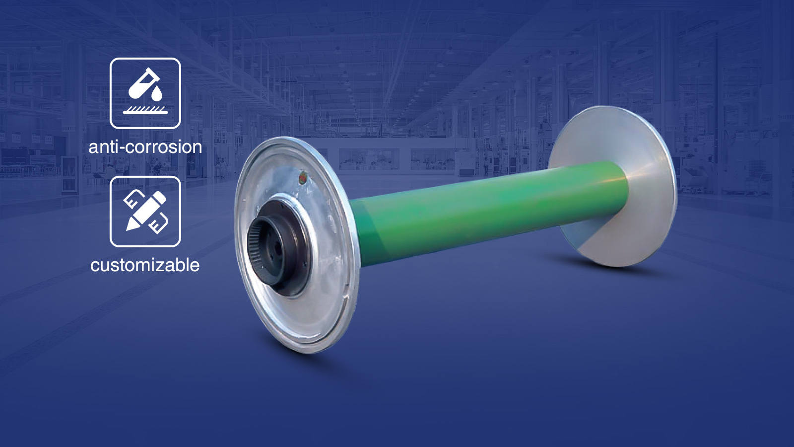 Warp Beam Corrosion Protection,Customizable for Any Leading Warper Brand