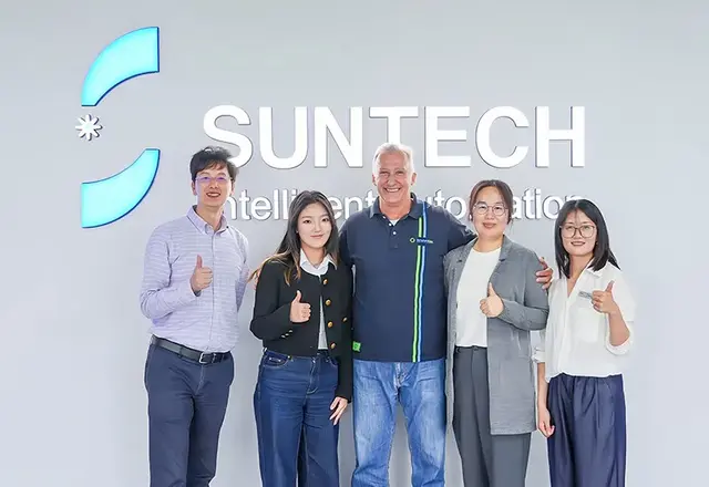 SUNTECH & CIPATEX Automated Roll Packing & Robotic Sorting, Efficiency Boosted & Labor Saving