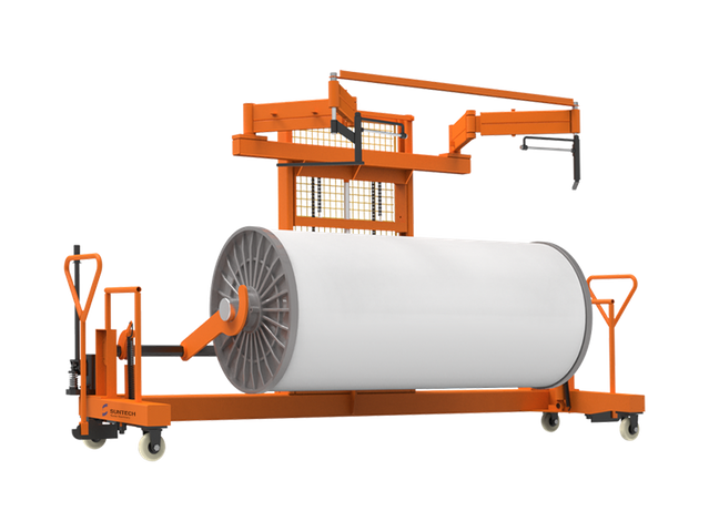 Warp Beam Lift Trolley(With Harness Mounting Device)